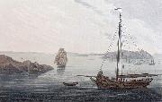 John William Edy Heliesund Harbour china oil painting artist